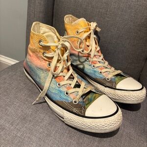 Converse All-Star high-rise Chuck Taylor, sneakers, “solar orange” multicolor 8